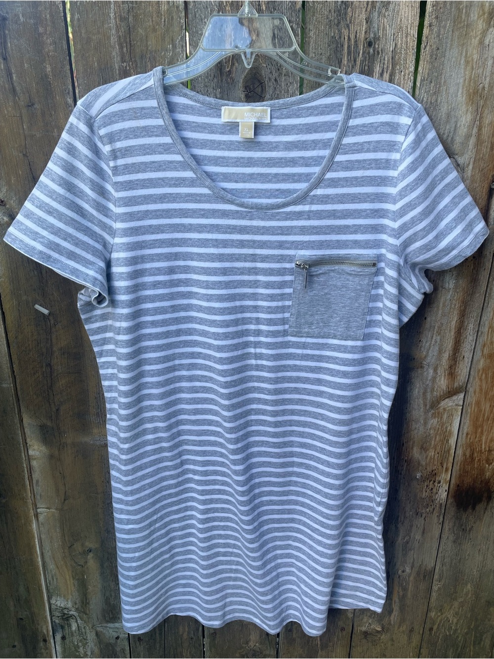 Michael Kors Striped Short Sleeve Dress Sz. XL